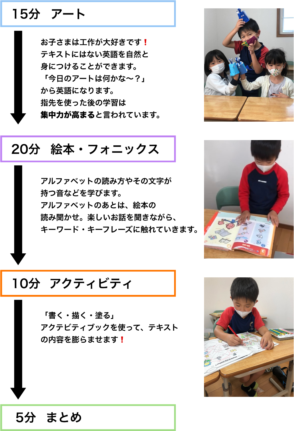 平日幼稚園_1日の流れ